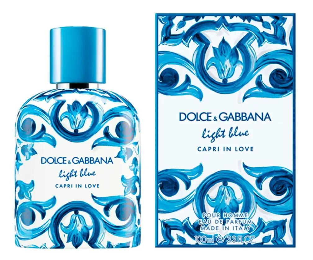 Dolce Gabbana – Light Blue Capri in Love Pour Homme – Eau de Parfum – Masculino